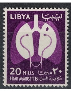 LIBIA 1964 Campagna antitubercolare MNH**