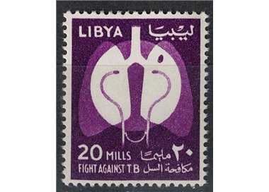 LIBIA 1964 Campagna antitubercolare MNH**