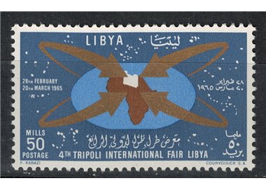 LIBIA 1965 Fiera di Tripoli MNH**