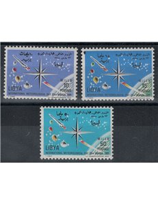LIBYA 1965 Meteorological Day 3v MNH**