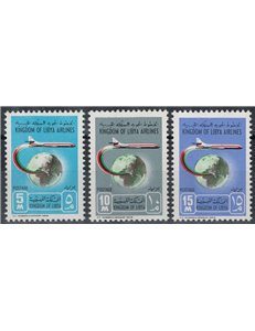 LIBYA 1965 Airlines 3v MNH**