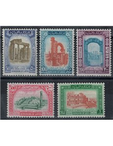 LIBIA 1965 Monumenti romani 5v MNH**