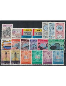 LIBYA 1967 Complete vintage 19v MNH**
