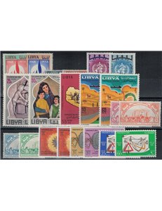 LIBYA 1968 Complete year 21v MNH**