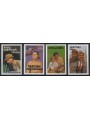 LESOTHO 1991 Films on African themes (II) 4v MNH**