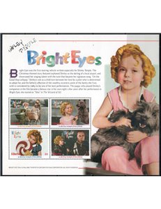 LIBERIA 2000 Shirley Temple (Bright Eyes) 4v MNH**