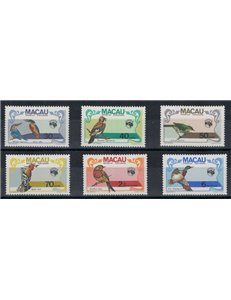 MACAU 1984 AUSIPEX '84 Uccelli 6v MNH**
