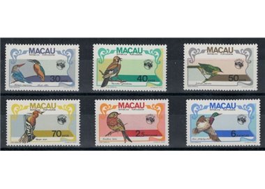 MACAU 1984 AUSIPEX '84 Uccelli 6v MNH**