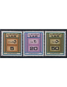 LIBIA 1972 Serie ordinaria, automatici 3v MNH**