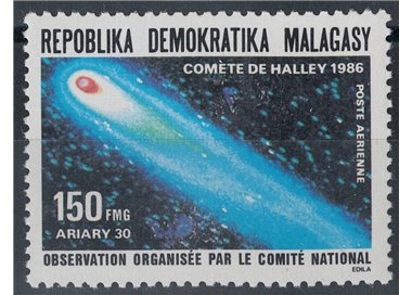 MADAGASCAR 1986 Cometa di Halley MNH**