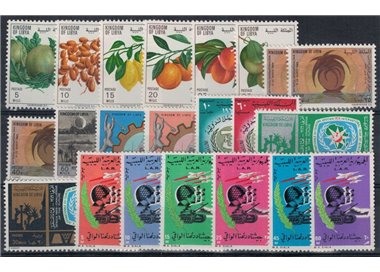 LIBYA 1969 Complete vintage 22v MNH**
