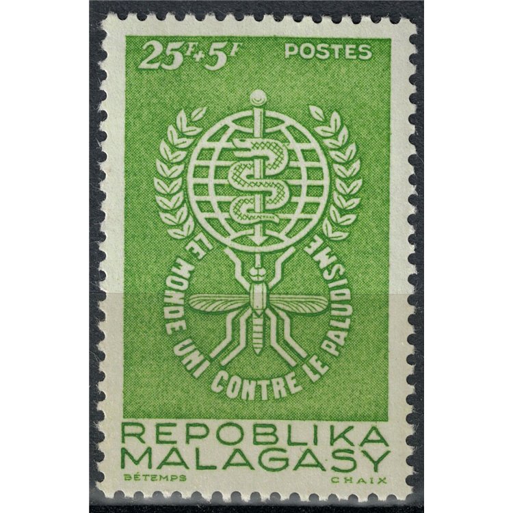 MADAGASCAR 1962 Fight against malaria MNH**