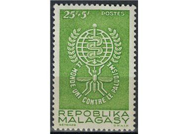 MADAGASCAR 1962 Lotta contro la malaria MNH**