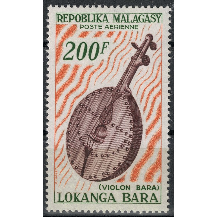MADAGASCAR 1965 Violon Bara MNH**