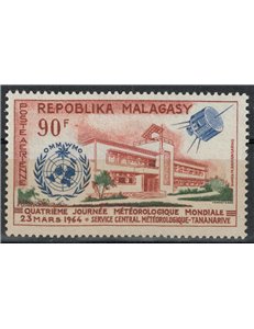MADAGASCAR 1964 Giornata meteorologica MNH**