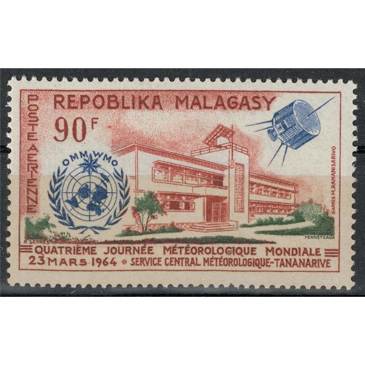 MADAGASCAR 1964 Giornata meteorologica MNH**