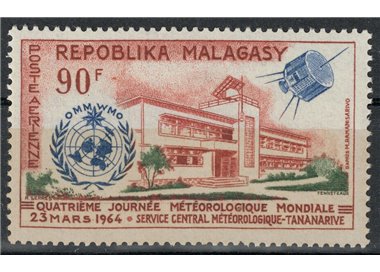 MADAGASCAR 1964 Meteorological Day MNH**