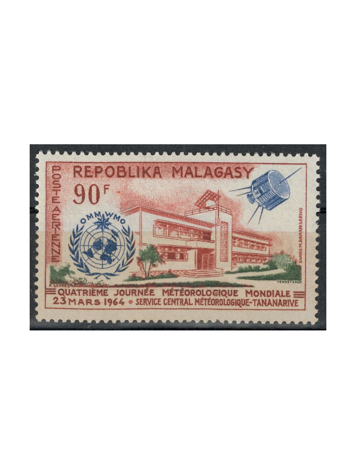 MADAGASCAR 1964 Meteorological Day MNH**