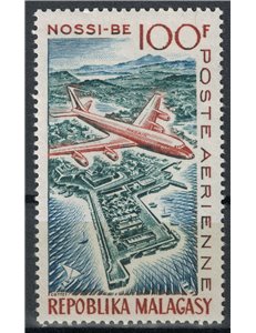MADAGASCAR 1962 View of Nossi-Be MNH**