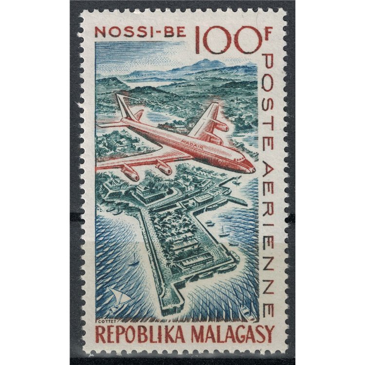 MADAGASCAR 1962 View of Nossi-Be MNH**