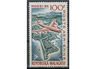 MADAGASCAR 1962 Veduta di Nossi-Be MNH**