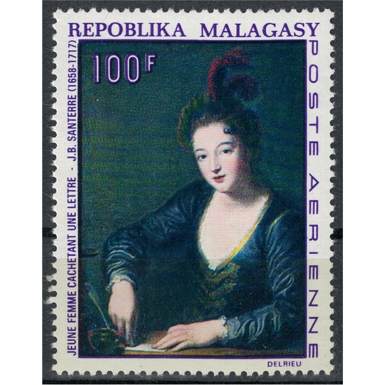 MADAGASCAR 1968 Jean-Baptiste Santerre, Philexafrique MNH**