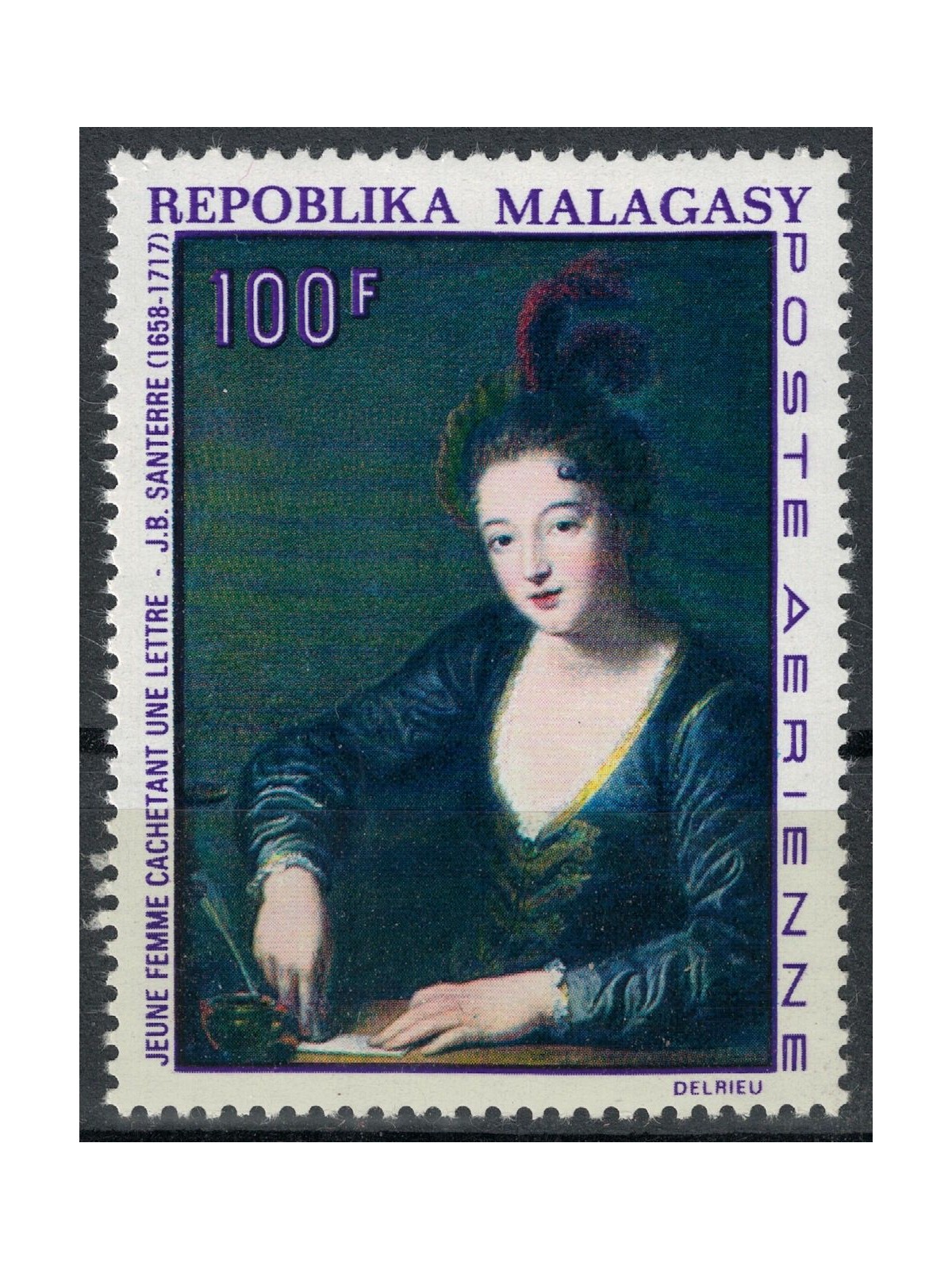 MADAGASCAR 1968 Jean-Baptiste Santerre, Philexafrique MNH**