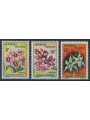 MADAGASCAR 1963 Orchids 3v MNH**