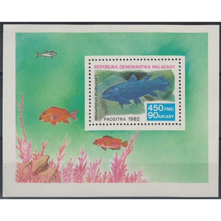 MADAGASCAR 1982 Marine fauna, fish s/s MNH**