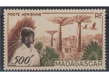 MADAGASCAR 1952 Landscape, Airmail MNH**