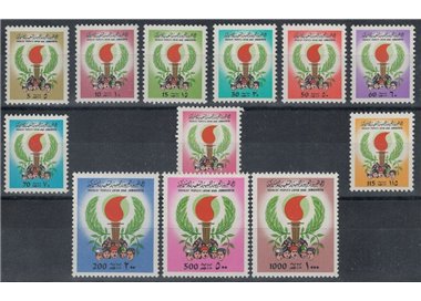 LIBYA 1979 Ordinary series 12v MNH**