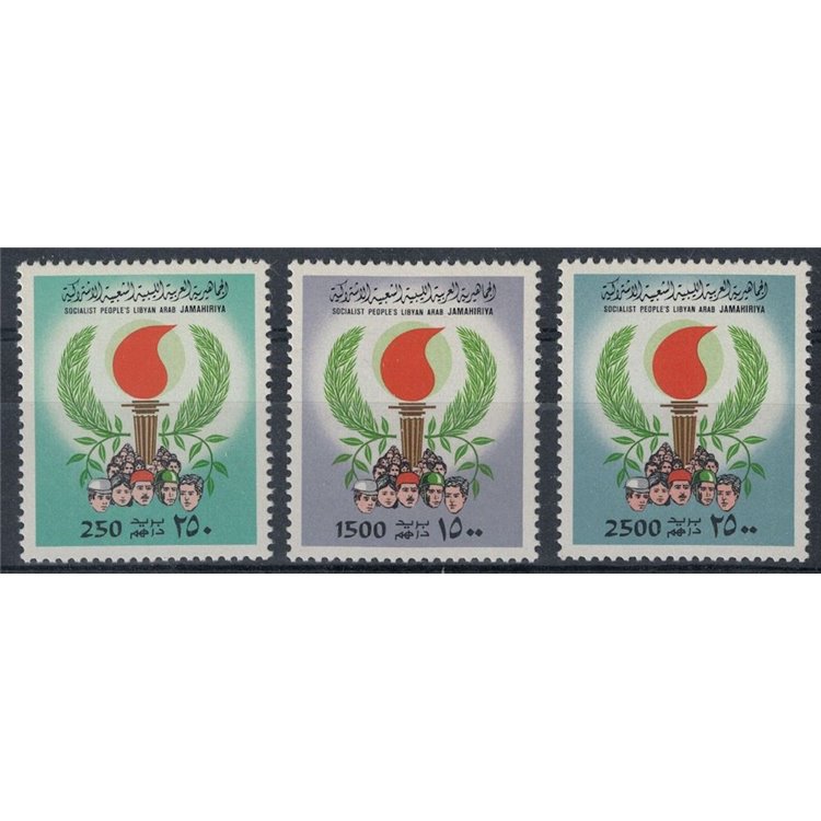 LIBIA 1983 Serie ordinaria 3v MNH**