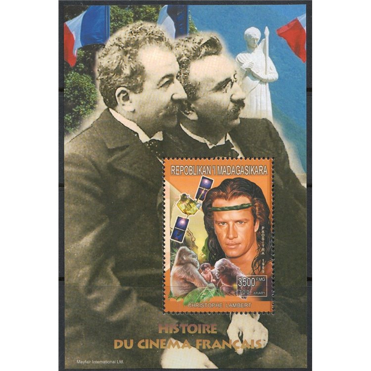 MADAGASCAR 1999 Cinema Francese (Christophe Lambert) BF MNH**