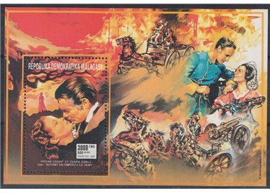 MADAGASCAR 1991 Cinema, attori celebri BF MNH**