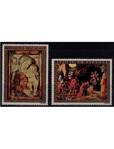 MADAGASCAR 1972 Natale 2v MNH**
