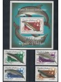 MALDIVES 1983 Whales and dolphins 4v + 1 s/s MNH**
