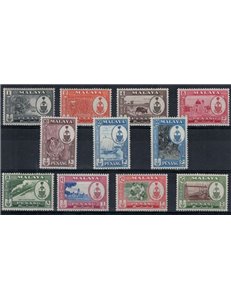 MALAYSIA 1960 (Penang) Ordinary series 11v MNH**