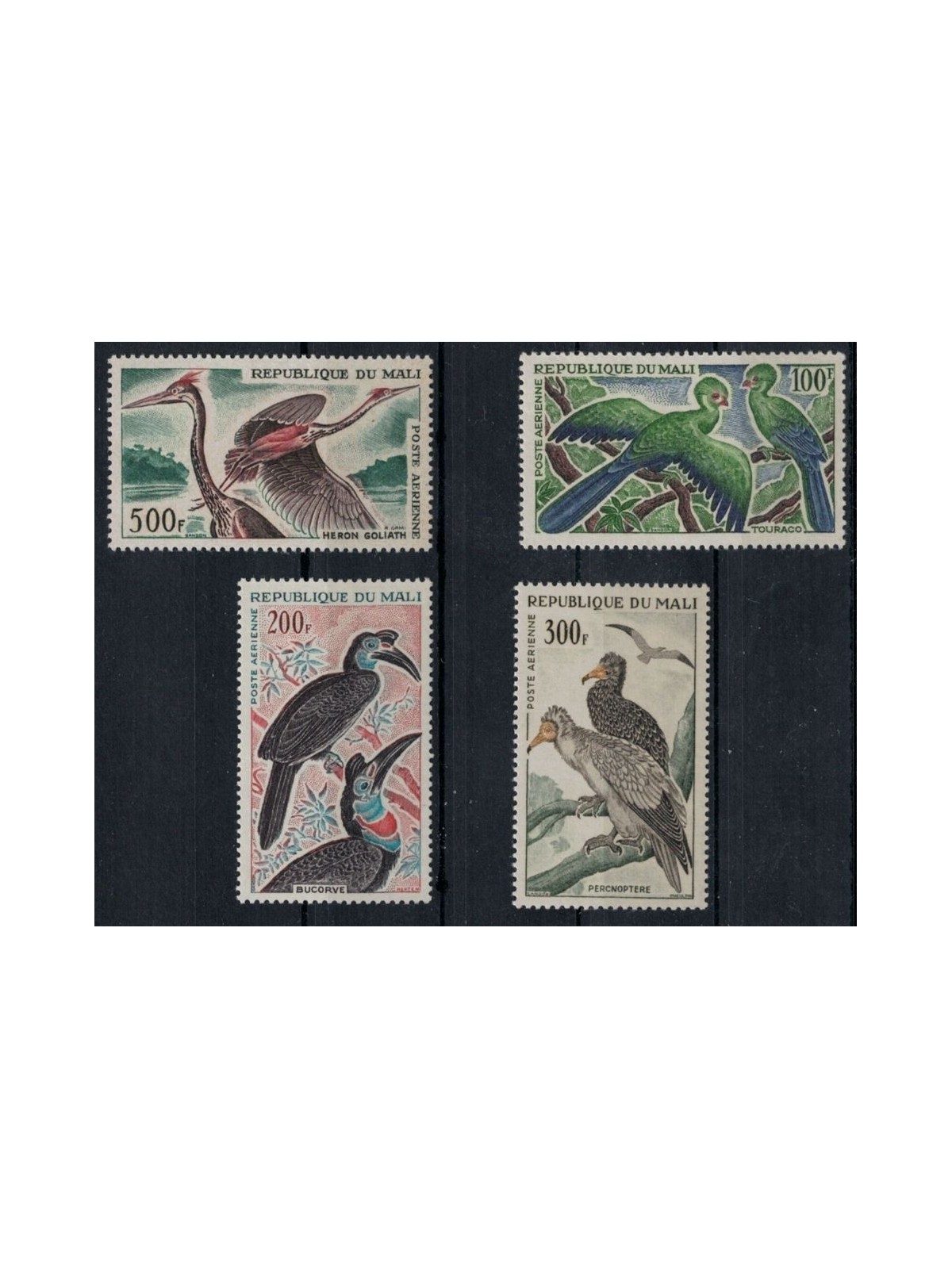MALI 1965 Fauna, birds 4v MNH**