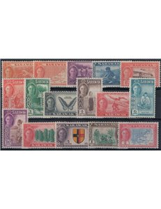 MALAYSIA 1950-52 (Sarawak) Ordinary series 16v MH*