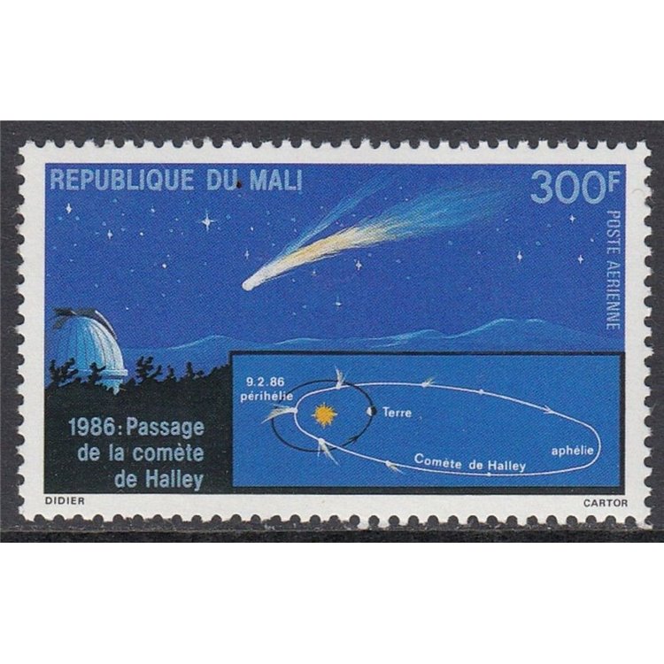 MALI 1986 Cometa di Halley MNH**