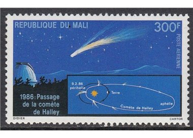 MALI 1986 Cometa di Halley MNH**