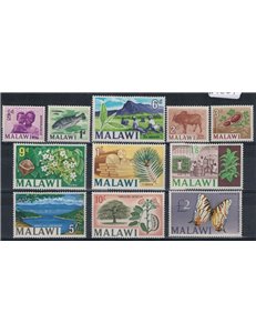 MALAWI 1966-67 Ordinary series 11v MNH**