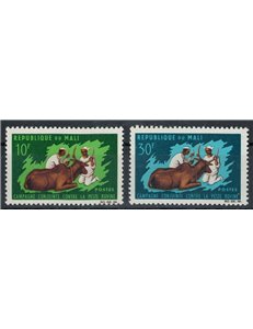 MALI 1967 Lotta contro la peste bovina 2v MNH**