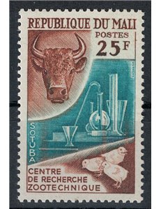 MALI 1963 Centro di ricerche zootecniche MNH**