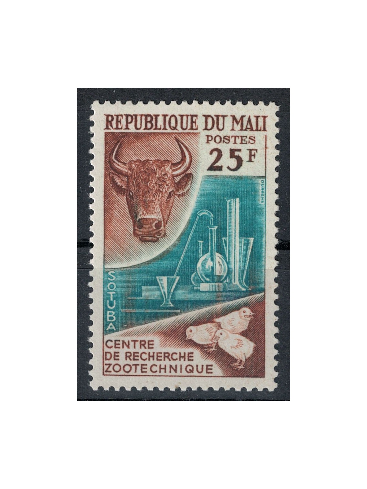 MALI 1963 Zootechnical Research Center MNH**