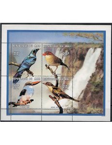 MALI 1996 Fauna, birds 4v in sheet MNH**