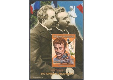 MADAGASCAR 1999 French Cinema (Johnny Hallyday) s/s MNH**