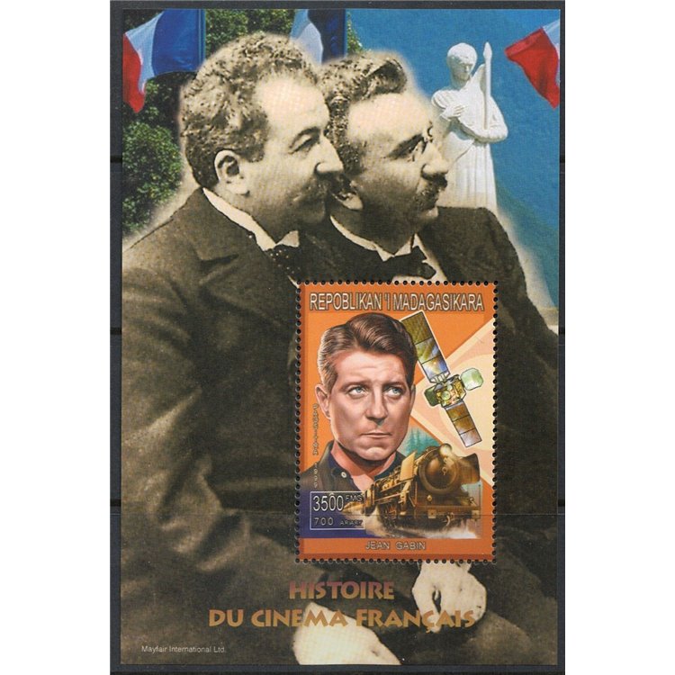 MADAGASCAR 1999 French Cinema (Jean Gabin) s/s MNH**