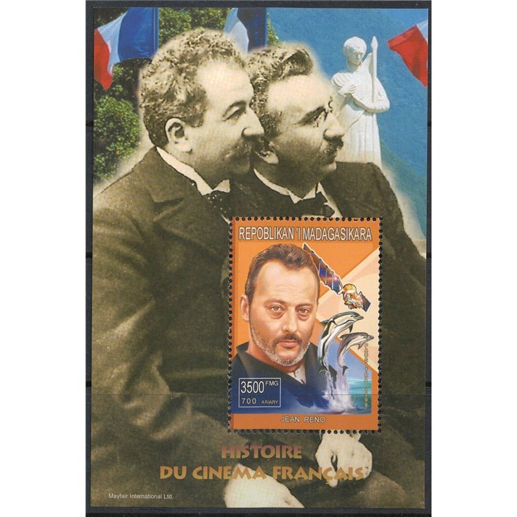 MADAGASCAR 1999 Cinema Francese (Jean Reno) BF MNH**