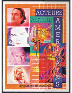 MADAGASCAR 1999 History of American Cinema s/s MNH**